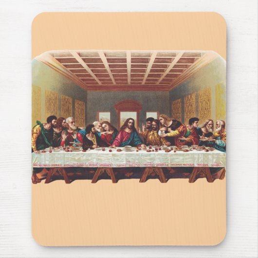Das letzte Abendessen Mousepad (Vorne)