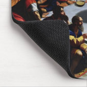 Das letzte Abendessen Mousepad (Ecke)