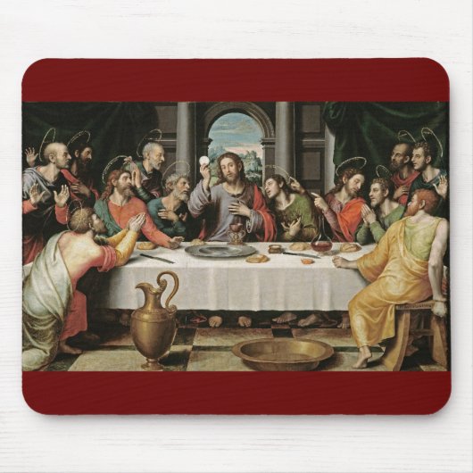 Das letzte Abendessen Mousepad (Vorne)