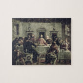 Das letzte Abendessen (Öl auf Leinwand) 2 Puzzle (Horizontal)