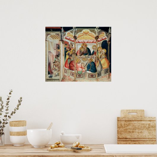 Das letzte Abendessen Poster (Küche)