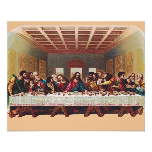 Das letzte Abendessen Poster (Vorderseite)