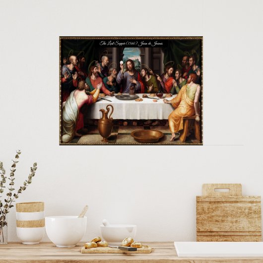 Das letzte Abendessen Poster (Küche)