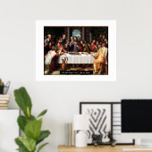 Das letzte Abendessen Poster (Heimbüro)