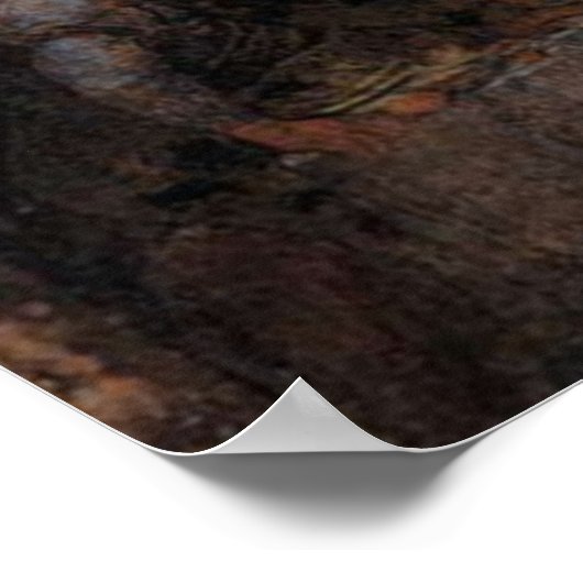 Das letzte Abendessen Poster (Ecke)