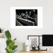 Das letzte Abendessen Poster (Heimbüro)
