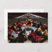Das letzte Abendessen Postkarte (Vorne/Hinten)
