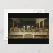 Das letzte Abendessen Postkarte (Vorne/Hinten)