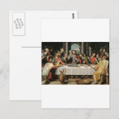Das letzte Abendessen Postkarte (Vorne/Hinten)