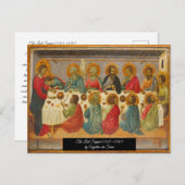 Das letzte Abendessen Postkarte (Vorne/Hinten)