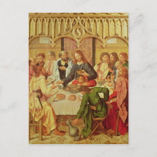 Das letzte Abendessen Postkarte