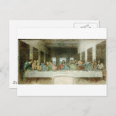 Das letzte Abendessen Postkarte (Vorne/Hinten)