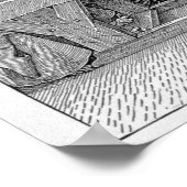 Das letzte Abendessen, Pub. 1523 Poster (Ecke)