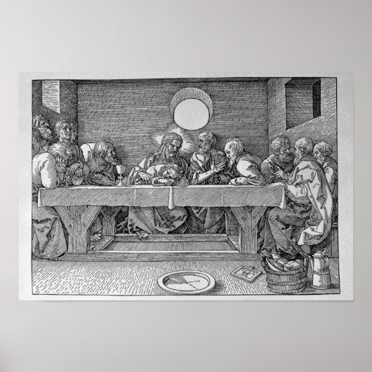 Das letzte Abendessen, Pub. 1523 Poster (Vorne)