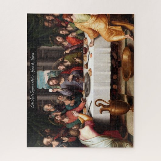 Das letzte Abendessen Puzzle (Vertikal)