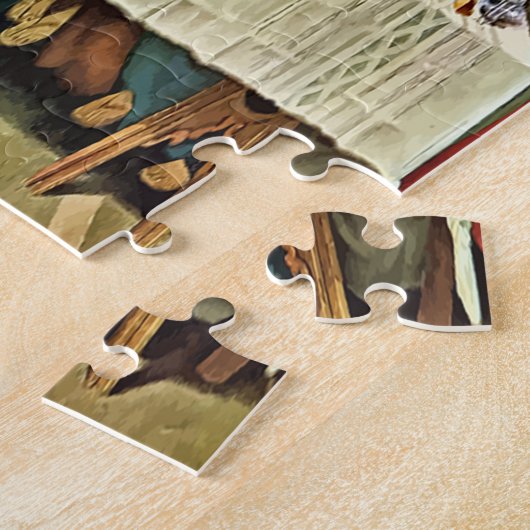 Das letzte Abendessen Puzzle (Seite)