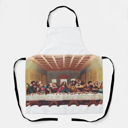 Das letzte Abendessen Schürze (Vorderseite)