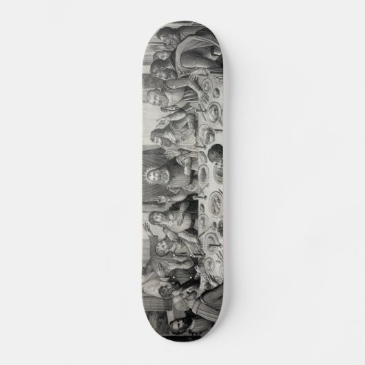 Das letzte Abendessen Skateboard (Vorderseite)