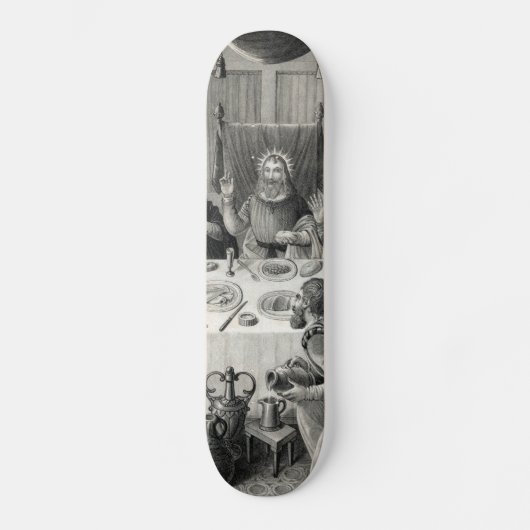Das letzte Abendessen Skateboard (Vorderseite)