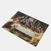 Das letzte Abendessen Vicente Juan Masip Fußmatte (Schrägansicht)