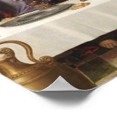 Das letzte Abendessen Vicente Juan Masip Poster (Ecke)