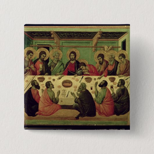 Das letzte Abendessen, vom LeidenschaftAltarpiece Button (Vorderseite)
