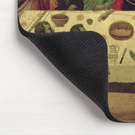 Das letzte Abendessen, vom LeidenschaftAltarpiece Mousepad (Ecke)