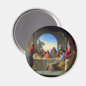 Das letzte Abendessen von Carl Bloch Magnet (Vorderseite/Rückseite)