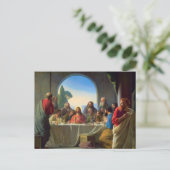 Das letzte Abendessen von Carl Bloch Postkarte (Stehend Vorderseite)