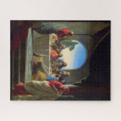Das letzte Abendessen von Carl Bloch Puzzle (Horizontal)