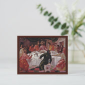 Das letzte Abendessen von Greco El Postkarte (Stehend Vorderseite)