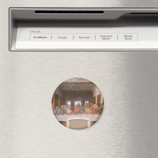 Das letzte Abendessen von Leonardo Da Vinci Magnet (In Situ (Geschirrspüler))