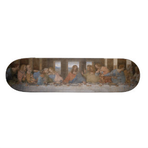 Das letzte Abendessen von Leonardo da Vinci Skateboard