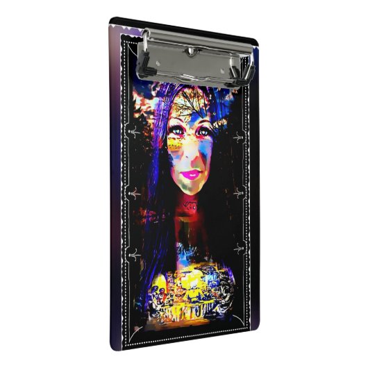 Das letzte Abendessen von TRP Mini Klemmbrett (Schrägansicht)