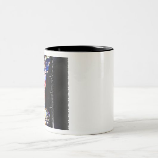 Das letzte Abendessen von TRP Zweifarbige Tasse (Mittel)