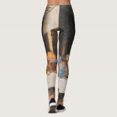 Das letzte Abendgemälde Leonardo Da Vinci Leggings (Rückseite)
