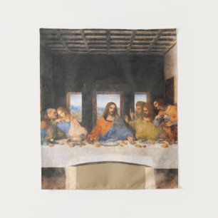 Das letzte Abendgemälde Leonardo Da Vinci Wandteppich