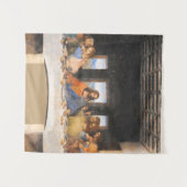 Das letzte Abendgemälde Leonardo Da Vinci Wandteppich (Vorderseite (Horizontal))