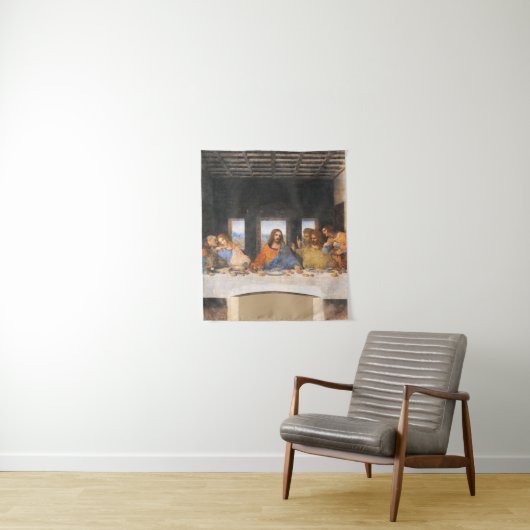 Das letzte Abendgemälde Leonardo Da Vinci Wandteppich (Beispiel)