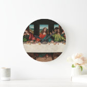 Das letzte Abendmahl, 1515-1520 von Giampietrino Große Wanduhr (Zuhause)