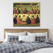 Das letzte Abendmahl aus dem Passion Altarpiece Leinwanddruck (Insitu (Schlafzimmer))