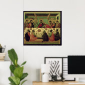 Das letzte Abendmahl aus dem Passion Altarpiece Poster (Heimbüro)