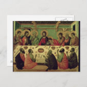 Das letzte Abendmahl aus dem Passion Altarpiece Postkarte (Vorne/Hinten)