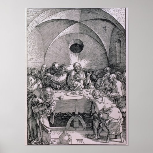 Das letzte Abendmahl aus der "großen Leidenschaft" Poster (Vorne)