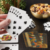 Das letzte Abendmahl der Blumen Spielkarten (In Situ)