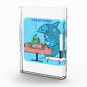 DAS LETZTE ABENDMAHL DER FISCHE FOTOBLOCK (Rechts)