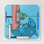 DAS LETZTE ABENDMAHL DER FISCHE PUZZLE (Horizontal)