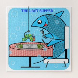 DAS LETZTE ABENDMAHL DER FISCHE PUZZLE