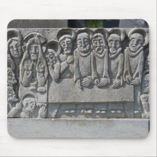Das letzte Abendmahl Grabstein Mousepad