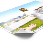 Das letzte Abendmahl Jesu ( Eucharist ) Fotodruck (Ecke)